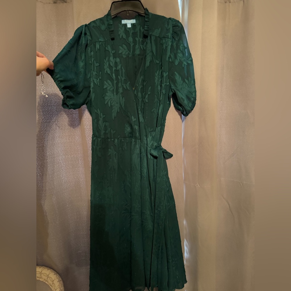 Emerald green Draper James wrap dress - New with tags!
